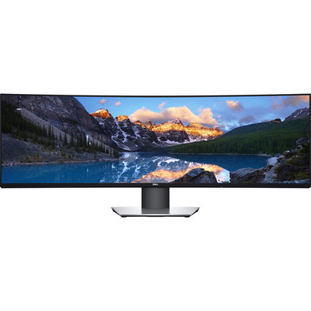 Dell U4919DW 49" UltraSharp Dual QHD Curved IPS Monitor, 32:9 Aspect Ratio