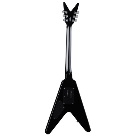 Dean V 79 Flame Top Floyd Electric Guitar, Rosewood Fretboard, Trans Black