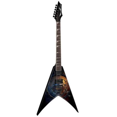 Dean V Dave Mustaine Electric Guitar with Hardshell Case, Custom Maxwheel