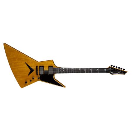 Dean Dave Mustaine Zero Korina Limited Run 6-String Electric Guitar, Trans Amber