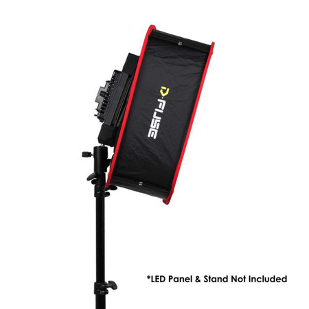 D-Fuse DF-1M Collapsible Universal Softbox for Select LED Lights, 9.25x9.25" Rear Opening