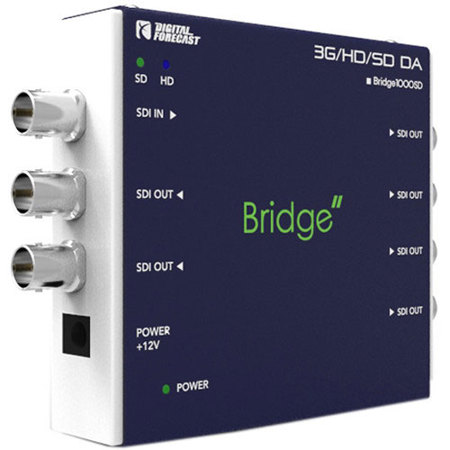 Digital Forecast Bridge Mini 3G/HD/SD-SDI & ASI 1x6 Distribution Amplifier