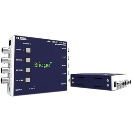 Digital Forecast Bridge Mini 3G/HD/SD-SDI 4x1 Select Distribution Amplifier