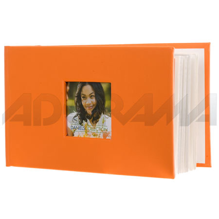 Dennis Daniels L3 Album, 100 -4x6in Photos, Tangerine