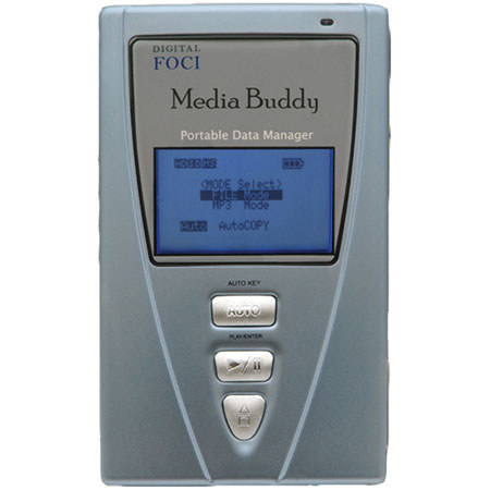 Digital Foci Media Buddy, 40GB Portable Picture Storage with Card Reader - Color: Powder Blue