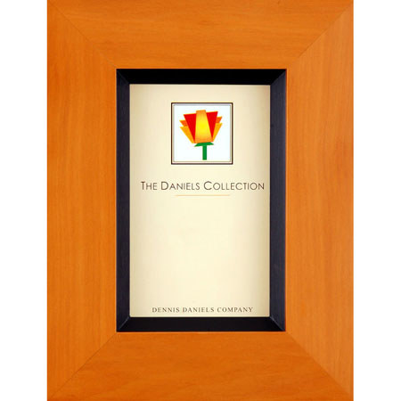Dennis Daniels Shadow Box Frame, 5x5in Photo, Walnut