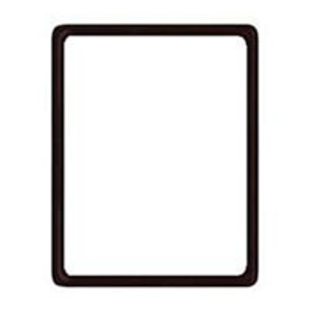 Dennis Daniels Rounded Corner Frame, 4x6in Photo, Black
