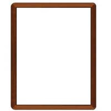 Dennis Daniels 8x10in Rounded Corner Frame, Dark Walnut