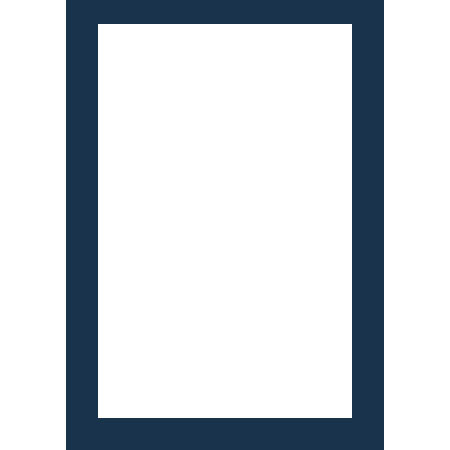Dennis Daniels 5x7in Essential Standard Frame, Blue