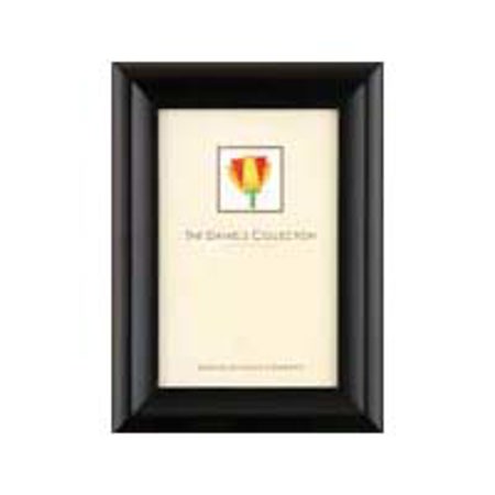 Dennis Daniels 5x7in Contour Gallery Frame, Black