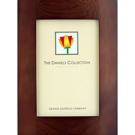 Dennis Daniels W46: Basic Curve Frame, 5x7in, Chestnut