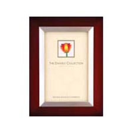 Dennis Daniels 8x10in Aluminum Inlay Frame, Dark Walnut