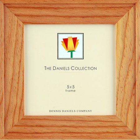 Dennis Daniels 4x6in Wood Frame, Step Molding, Natural