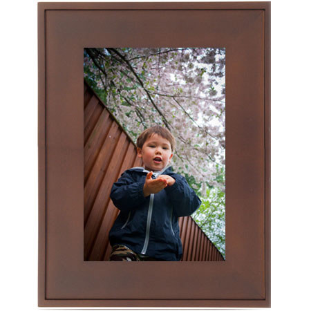 Dennis Daniels 4x6in Wood Frame, Step Molding, Walnut