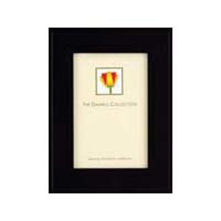 Dennis Daniels 5x7in Wood Frame, Step Molding, Black