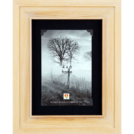 Dennis Daniels Old-Fashion 4x6" Corner White Wash