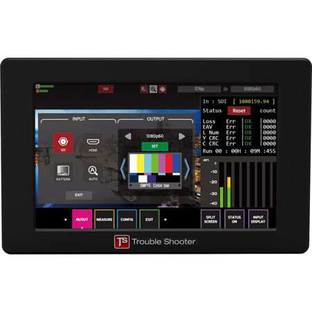 Digital Forecast Bridge X_TS mini Cross Converter with Built-In Fan and 5" Touch Screen LCD Display