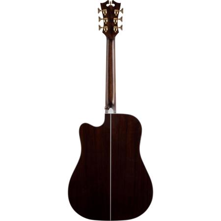 D'Angelico Guitars Excel Bowery Dreadnought Acoustic-Electric Guitar, Natural