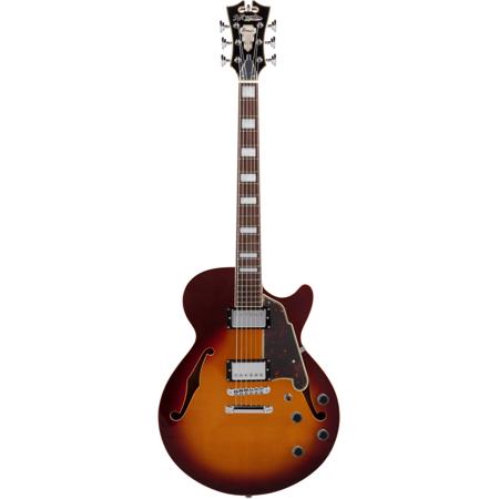 D'Angelico Guitars Premier SS Kurt Rosenwinkel Electric Guitar, Honey Burst