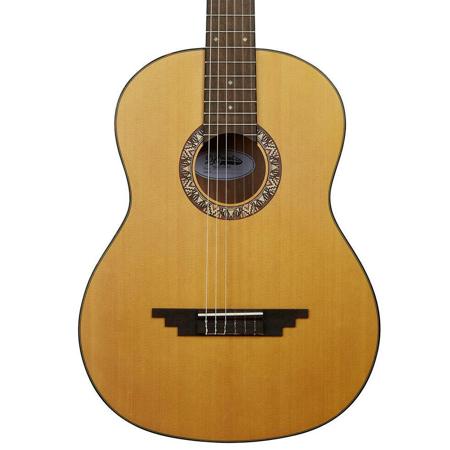 D'Angelico Guitars Premier Avellino Non-Cutaway Crossover Guitar, Natural Spruce