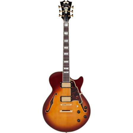 D'Angelico Guitars Deluxe SS Kurt Rosenwinkel Electric Guitar, Honey Burst