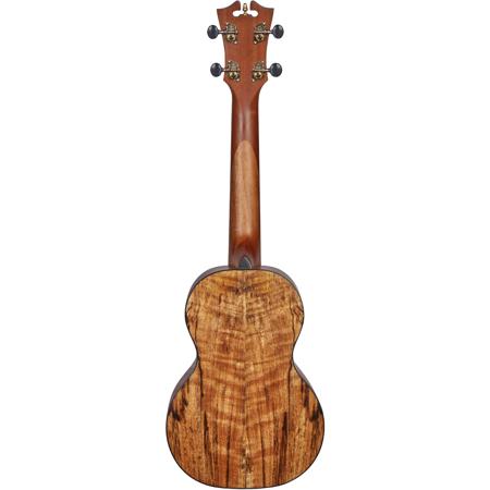 D'Angelico Guitars Bayside Concert Laminated Spalted Mango Top Ukulele, Natural