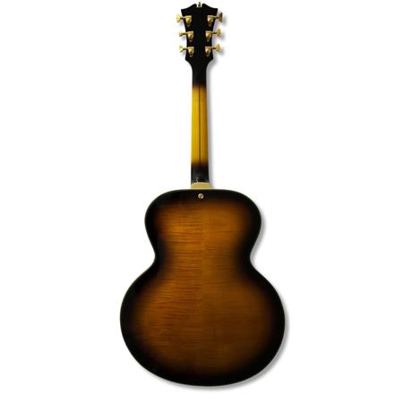 D'Angelico Guitars Excel Style B 16" Electric Guitar, Vintage Sunburst
