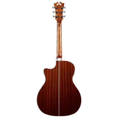 D'Angelico Guitars Premier Gramercy Single Cutaway GA A/E Guitar, Natural