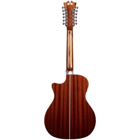 D'Angelico Guitars Premier Fulton 12-String A/E Guitar, Natural