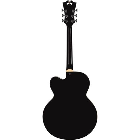 D'Angelico Guitars Premier EXL-1 Hollowbody Jazz Box Electric Guitar, Black