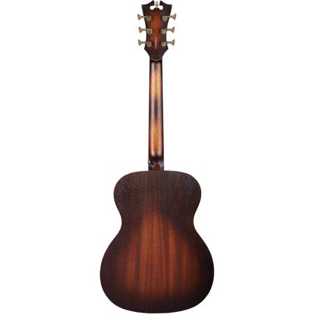 D'Angelico Guitars Premier Tammany Non Cutaway Acoustic Guitar, Aged Natural