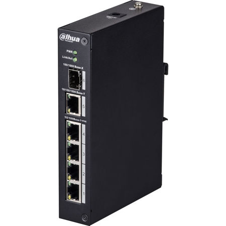 Dahua DH-PFL2106-4ET-96 96W 4-Port Long-Distance Layer 2 ePoE Switch