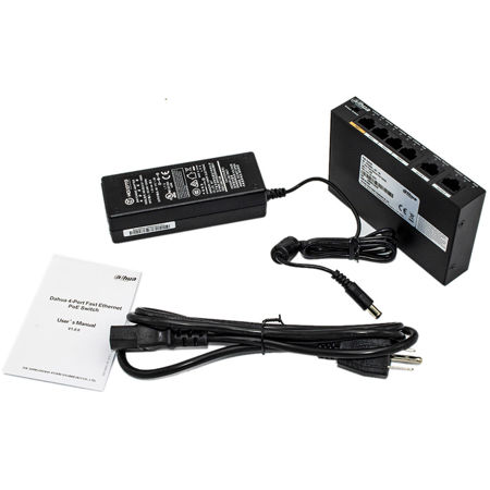 Dahua DH-PFS3006-4ET-60 60W 4-Port Fast Ethernet PoE+ Switch