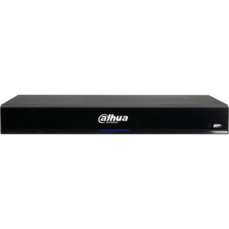 Dahua X72A2A Pro Series 8-Ch Penta-Brid 4K 8MP 1U 2x SATA HDCVI DVR, 2TB HDD