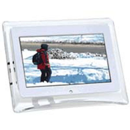 Claire Ice 7in Decorative Acrylic Digital Picture Frame
