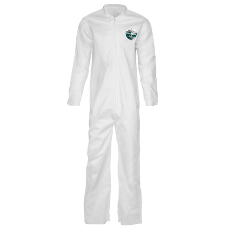 DiVal MicroMax NS Standard Coverall, Zipper Closure, 3XL - Case Pack 25
