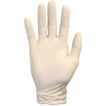 DiVal Powder-Free Latex Gloves, Large - 1000 Pieces, 100/Box