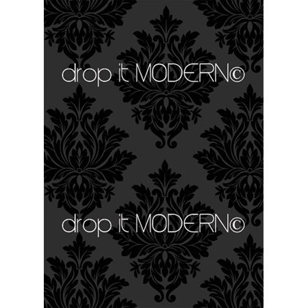 Drop It MODERN 9 x 12Ft Back In Black Fabric Backdrop