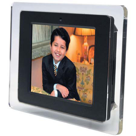 Digital Spectrum NuVue 562, 5.6" TFT Digital Photo Frame, Photo Player, Video & MP3 Player with Stereo Speakers.