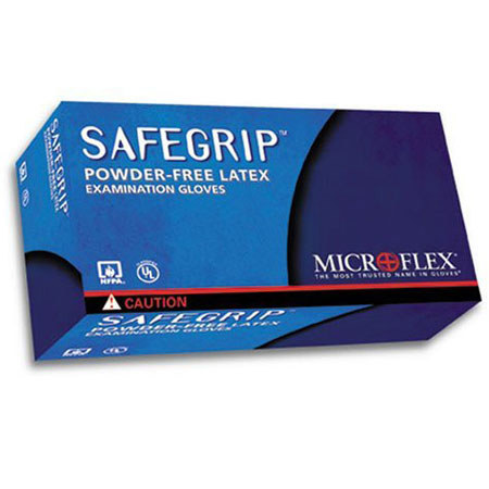 Dival Microflex Safegrip Powder-Free Extended Cuff Exam Gloves, X-Large, 500 Cse