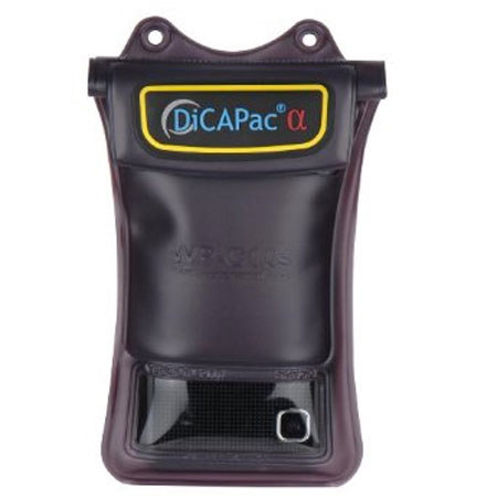 DiCAPac WP-C1 (One) Waterproof Smartphone Case - Dark Brown