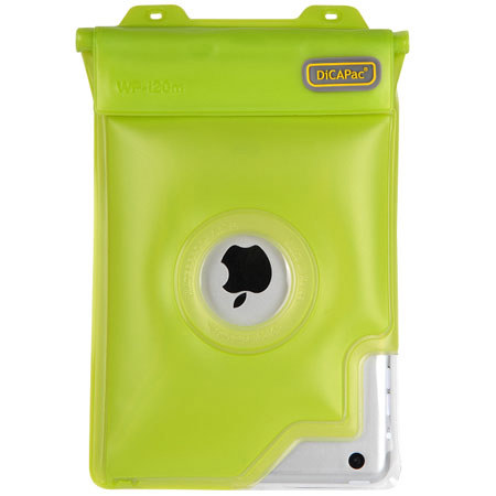 DiCAPac WP-i20m Waterproof Case for Apple iPad Mini, Green