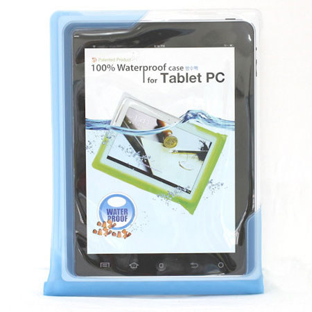 DiCAPac WP-T20 Waterproof Case for 10" Tablets P.C, Blue