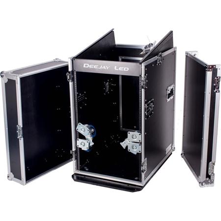 Deejay LED 14U Space Slant Mixer Rack / 16U Space Vertical Rack System