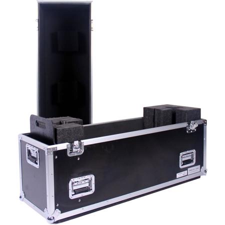 Deejay LED Fly Drive Case for One 42" LED or Plasma Display with Caster Board