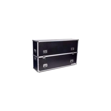 Deejay LED Fly Drive Case For One 63" LED or Plasma Display with Caster Board