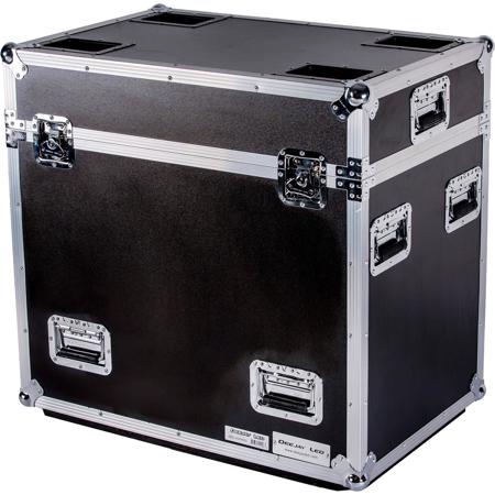 Deejay LED Fly Drive Case for Two Platinum Lighting Systems with Caster Board