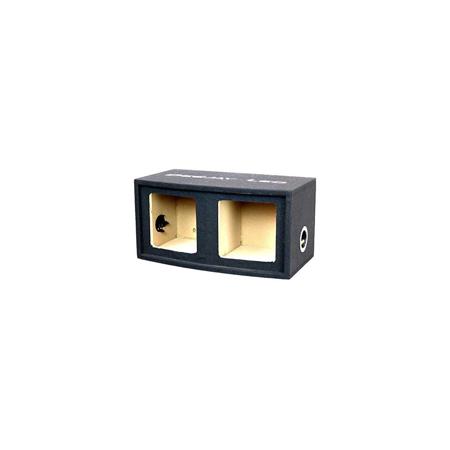 Deejay LED 10" Double Heavy Duty Square Woofer Empty Car Speaker Box