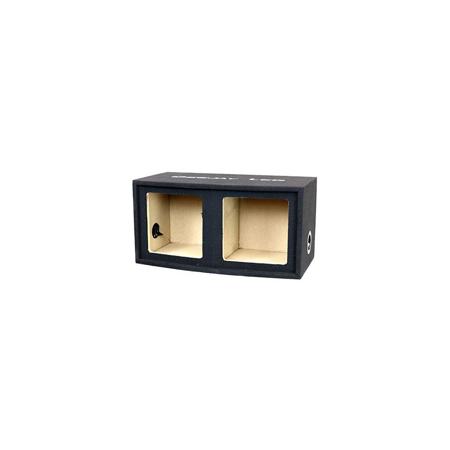 Deejay LED 12" Double Heavy Duty Square Woofer Empty Car Speaker Box