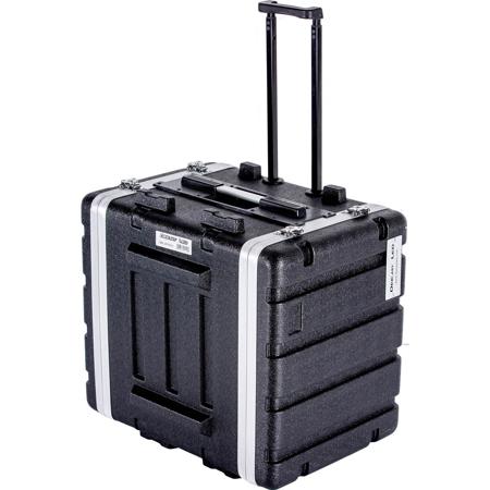 Deejay LED 8U Space ABS Molded Case for 19" Amplifier, Equalizer & DJ Effects